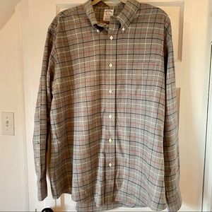 Men’s Brooks Brothers Gray Shirt NWOT